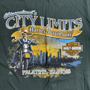 Harley Davidson T Shirt Short Sleeve Chicagoland Illinois Mens Size XL NWOT